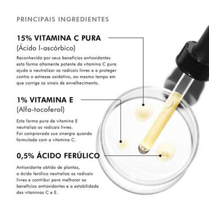 C E Ferulic Sérum Vitamina C Pura - Imagem 5